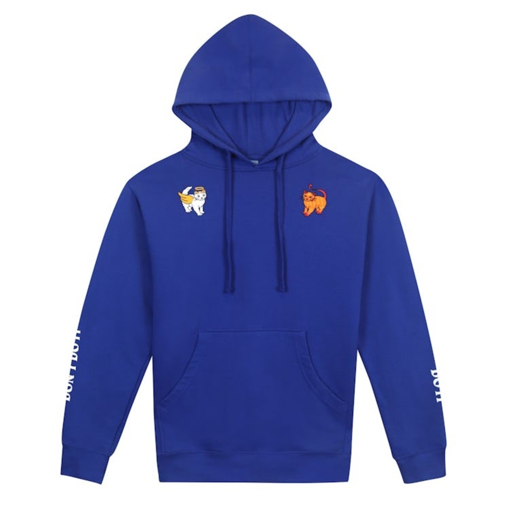 Emma Chamberlain blue cats hoodie